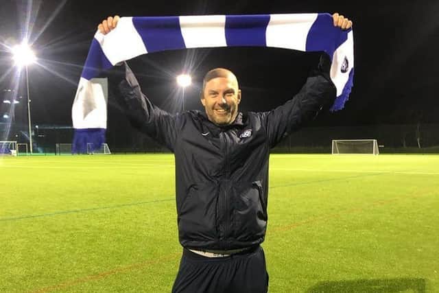 New Penicuik Athletic co-boss Tony Begg