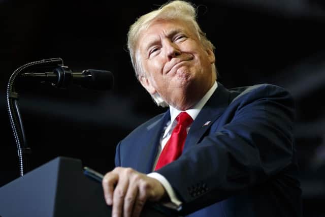 The prospect of President Donald Trump winning a second term would result in 'longer lasting' damage to the UK's alliance with the US, peers have warned. Picture: AP Photo/Carolyn Kaster