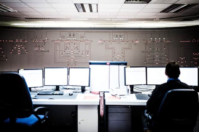An operator pictured in one of the control rooms at the Sellafield site. Picture: Contributed