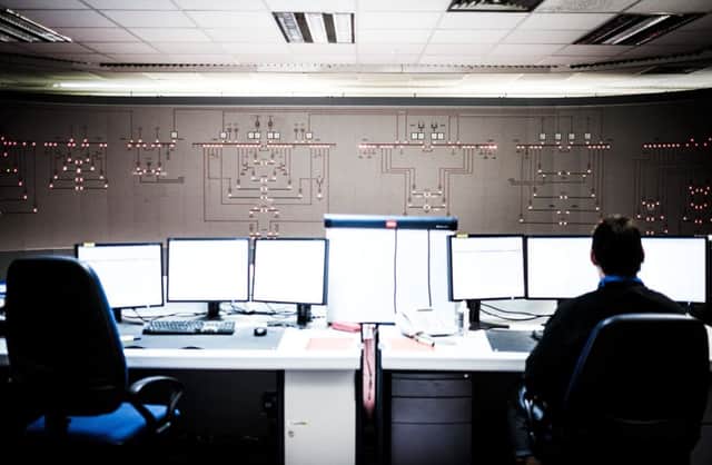 An operator pictured in one of the control rooms at the Sellafield site. Picture: Contributed