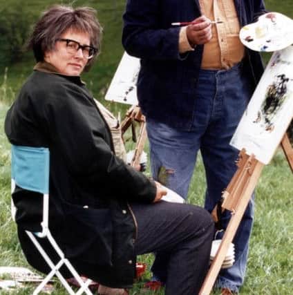 Weir made her name in 1990s comedy hit The Fast Show, here with Charlie Higson, as The Nice Painters