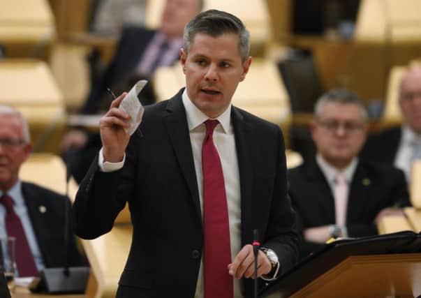 Finance secretary Derek Mackay has delivered the 2019-20 Scottish draft budget. Picture: Andrew Cowan/Scottish Parliament