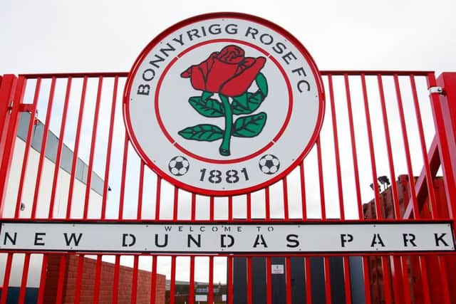 New Dundas Park, Bonnyrigg Rose (picture: Scott Louden)