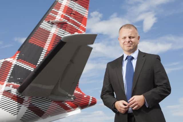 Managing director Jonathan Hinkles says new route marks significant milestone for the airline. Picture: Contributed