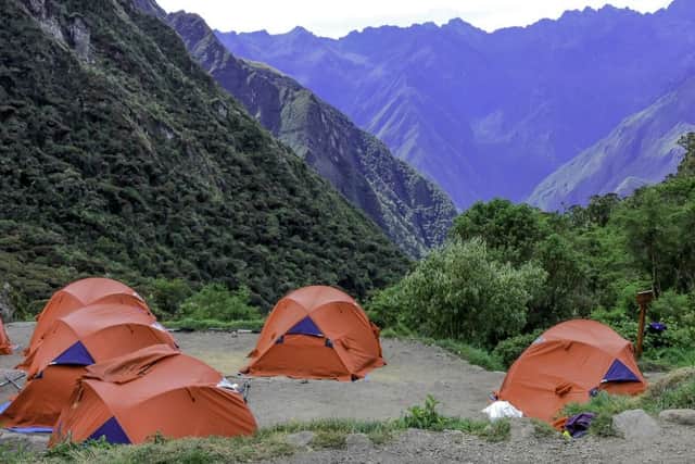 Camping on the Lares Trek