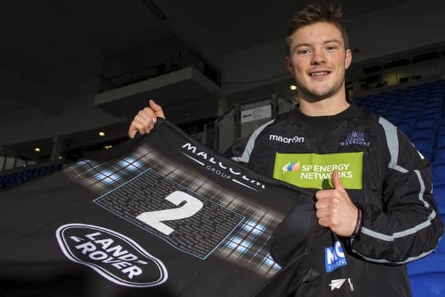Glasgow Warriors George Horne agrees a new two-year deal with the club. Pic: SRU/SNS Ross MacDonald