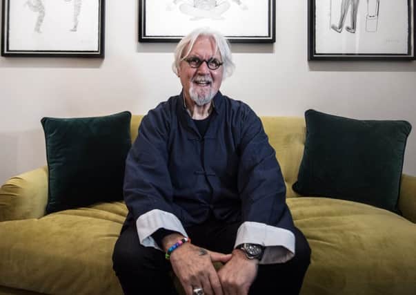 Sir Billy Connolly has revealed how he has given up alcohol for tea. Picture: John Devlin