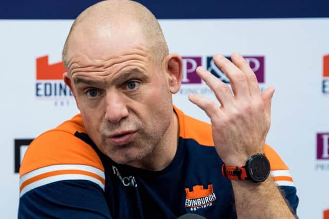 Edinburgh head coach Richard Cockerill. Picture: Ross Parker/SNS/SRU
