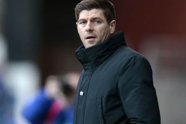 Rangers manager Steven Gerrard. Picture: PA