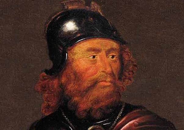 It is believed that state papers dating from the reign of  Robert the Bruce (pictured) were destroyed when the ship carrying them from Gravesend to Scotland sank. PIC: Contributed.