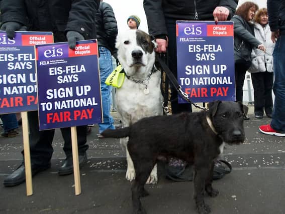 Lecturers' unions have claimed college management failed to offer a fair cost of living pay increase. Picture: John Devlin