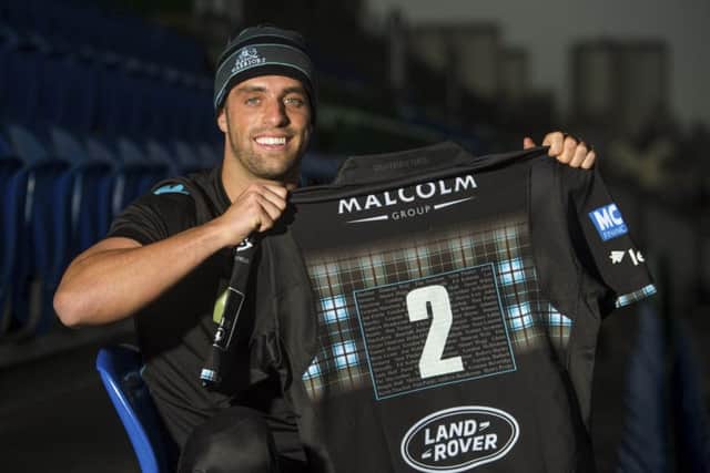 Glasgow Warriors' Adam Hastings agrees a new 2 year deal with the club. Picture: SNS