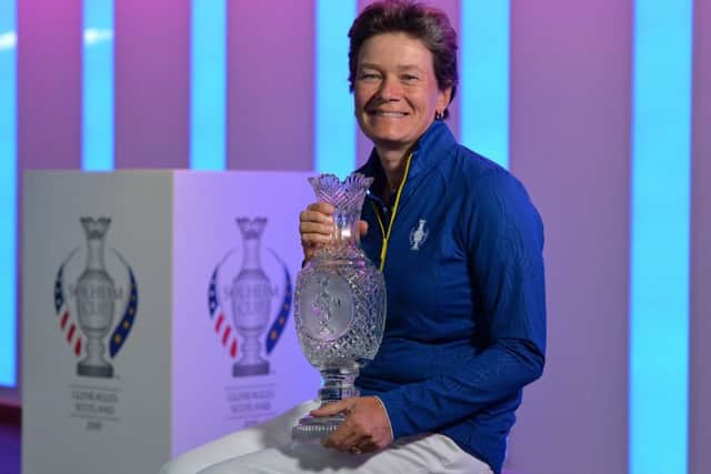 Catriona Matthew, European team captain for the 2019 Solheim Cup at Gleneagles. Picture: Mark Runnacles/Getty Images
