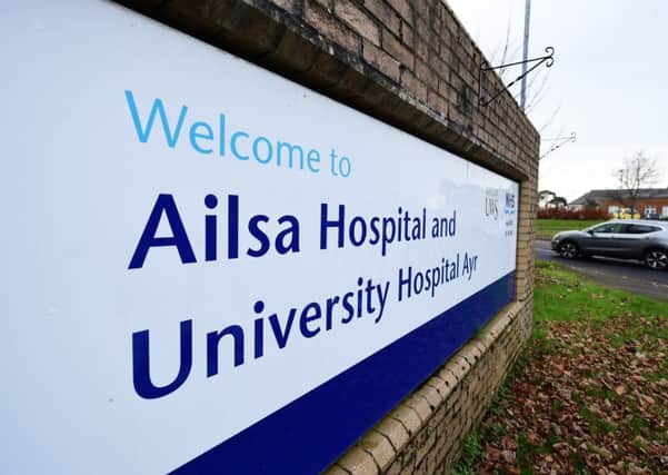 Ailsa Hospital. Picture: John Devlin