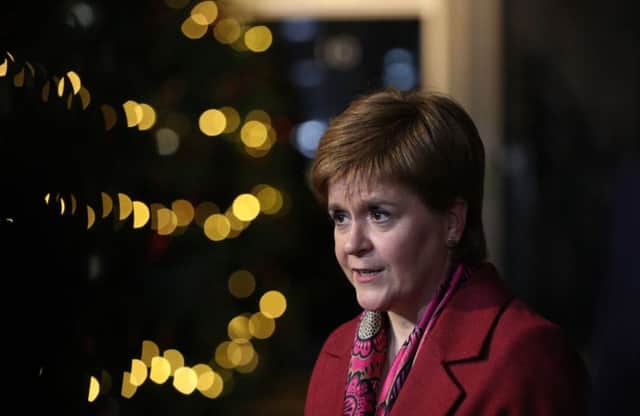 In her New Year's message, the First Minister said Scotland's reputation for being a hospitable country has never been more important. Picture: Jonathan Brady