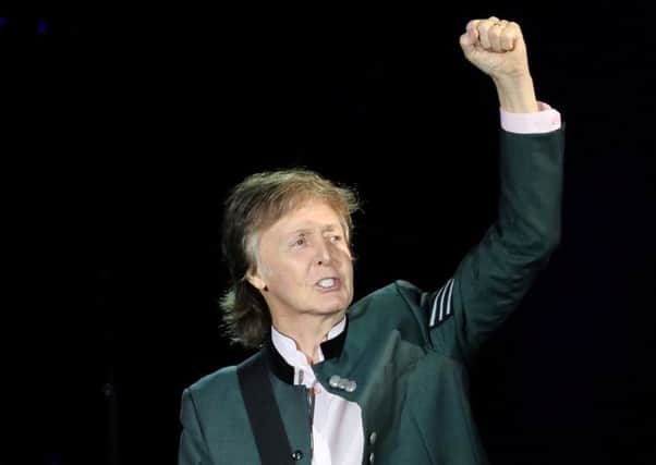Sir Paul McCartney performs. Picture: Reuters/Diego Vara/File Photo