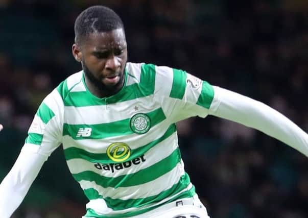 Odsonne Edouard  had to go off in the first half after sustaining an injury.