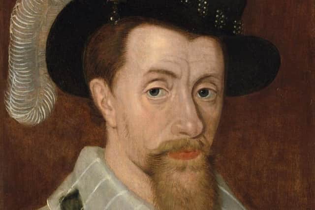 James VI tried to abolish the Scots noble family after its members plotted to abduct and then allegedly kill him. PIC: Creative Commons.