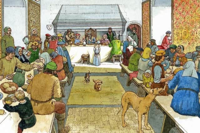In Scotland, Queen Mary kept Christmas according to the traditions of the time when Yule was celebrated with 12 days of entertainment, feasting, dancing and merriment. PIC: HES.