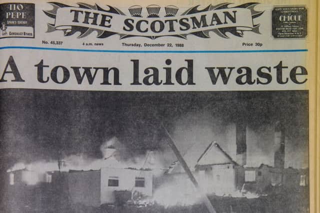The Scotsman front page on December 22, 1988