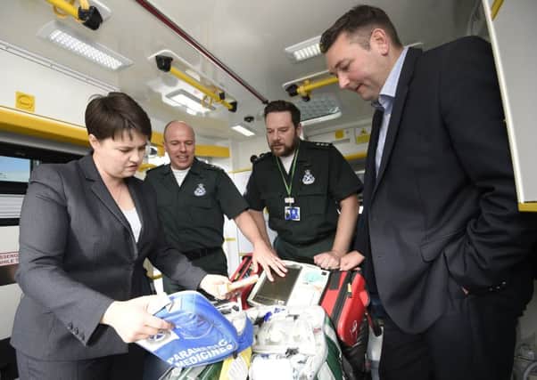 The Scottish Conservatives have accused the SNP of "woeful mismanagement" of the NHS in Scotland. Picture: JP