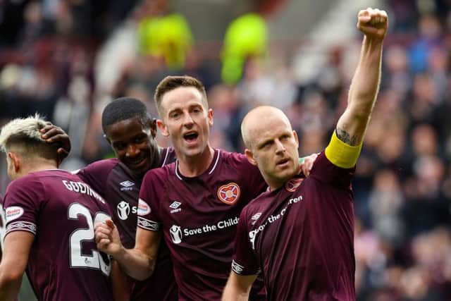 Hearts have missed the goals of Steven Naismith. Picture: SNS