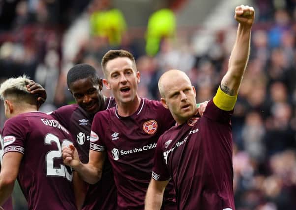 Hearts have missed the goals of Steven Naismith. Picture: SNS