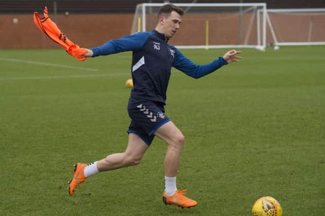 Rangers' Ryan Jack during a training session. Picture: Craig Foy/SNS