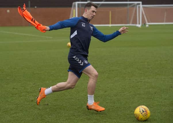 Rangers' Ryan Jack during a training session. Picture: Craig Foy/SNS
