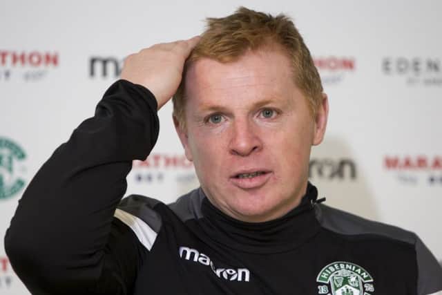 Hibs manager Neil Lennon is frustrated by the situation. Picture: Bruce White/SNS