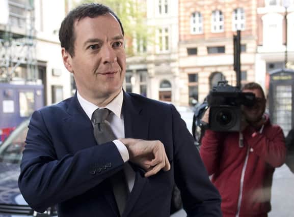 Britain's former Chancellor of the Exchequer, George Osborne. Picture: Justin Tallis/Getty Images