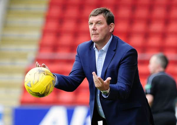 St Johnstone boss Tommy Wright. Pic: Michael Gillen