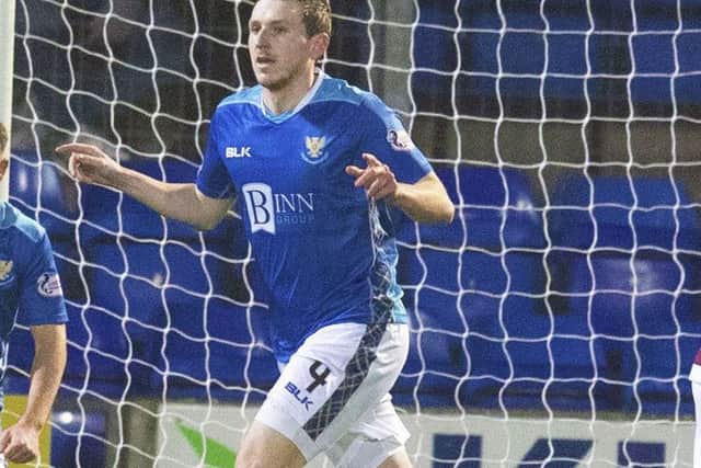St Johnstone's Blair Alston. Pic: SNS/Kenny Smith