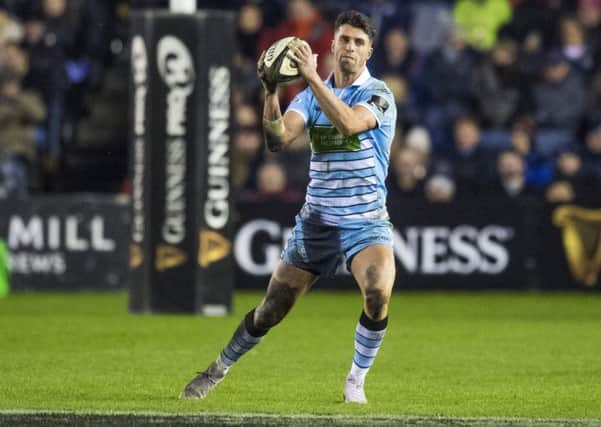 Glasgow stand-off Adam Hastings was punished for mistakes. Picture: Gary Hutchison/SNS