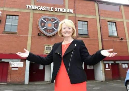 Hearts are to invest a six-figure sum annually in their ladies' side, says Ann Budge. Picture: JP