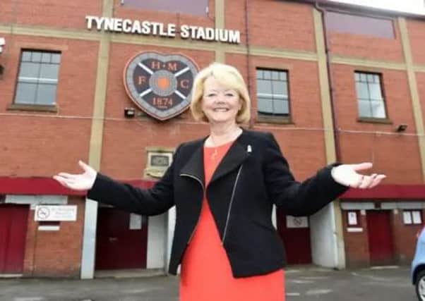 Hearts are to invest a six-figure sum annually in their ladies' side, says Ann Budge. Picture: JP