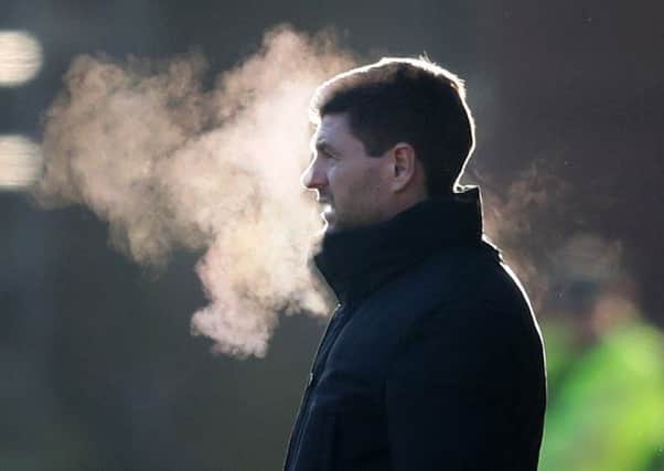 Steven Gerrard's criticism of his Rangers players at the interval had the desired result. Picture: Jane Barlow/PA Wire