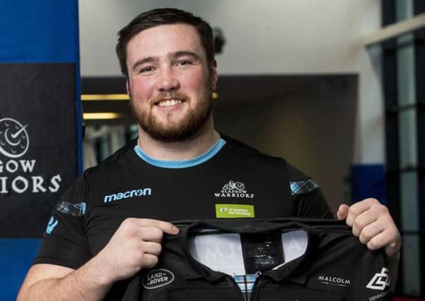 Zander Fagerson has signed a new three-year deal with Glasgow Warriors. Picture: SNS/SRU