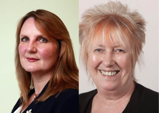 Scottish Conservative List MSP Michelle Ballantyne and Midlothian South MSP Christine Grahame (SNP).