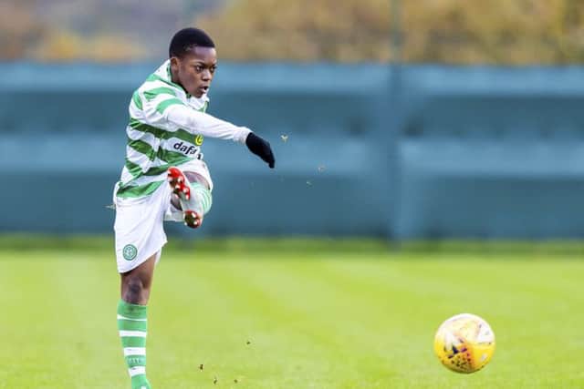Celtic's highly-rated youngster Karamoko Dembele. Picture: SNS