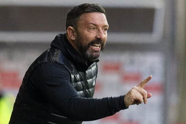 McInnes claimed Hearts are 'always looking for penalties'