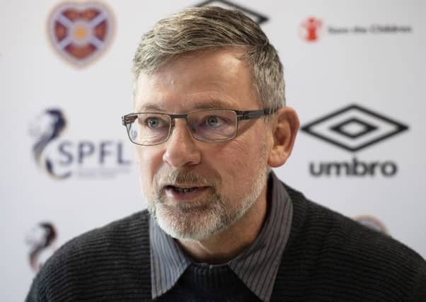 Hearts manager Craig Levein has accused his Aberdeen counterpart Derek McInnes of double standards