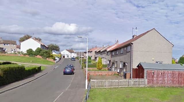 Three people were injured in a disturbance in Cawdor Crescent, Kirkaldy. One attack on a man is being treated as attempted murder. Picture: Google