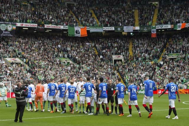 Celtic and Rangers will reconvene at Ibrox on Saturday. Picture: SNS/Craig Foy