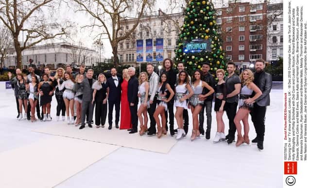 The stars of Dancing on  Ice 2019 (Picture: David Fisher/REX/Shutterstock)