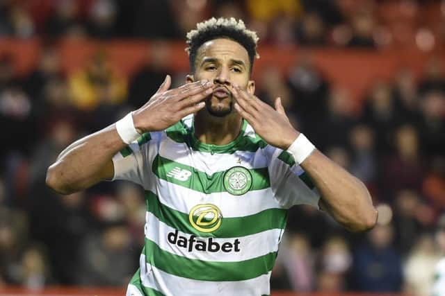 Scott Sinclair has rediscovered his goalscoring form and grabbed a
hat-trick in the 4-3 win over Aberdeen. Picture: Ian Rutherford/PA