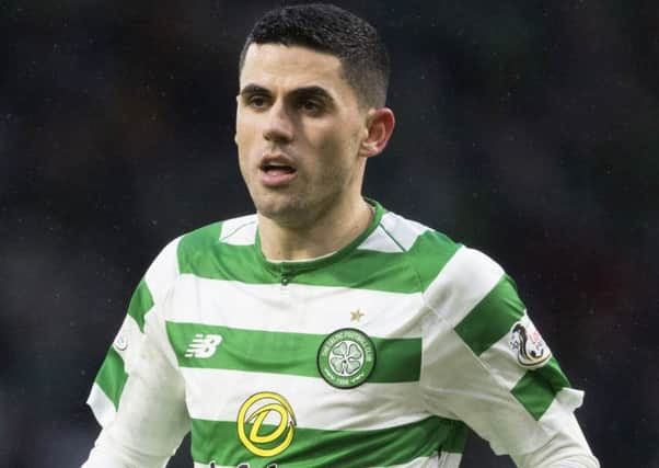Celtic's Tom Rogic will miss the Old Firm game. Picture: Craig Williamson/SNS
