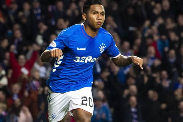 Steven Gerrard expects Rangers striker Alfredo Morelos to be the subject of itnerest in January. Picture: SNS/Craig Foy