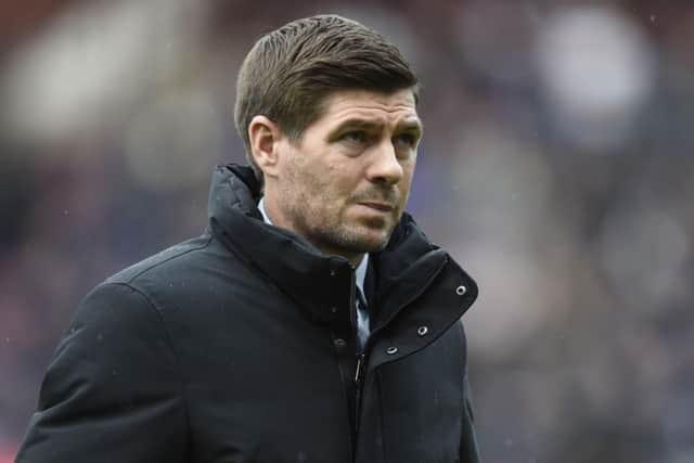 Rangers manager Steven Gerrard. Picture: PA