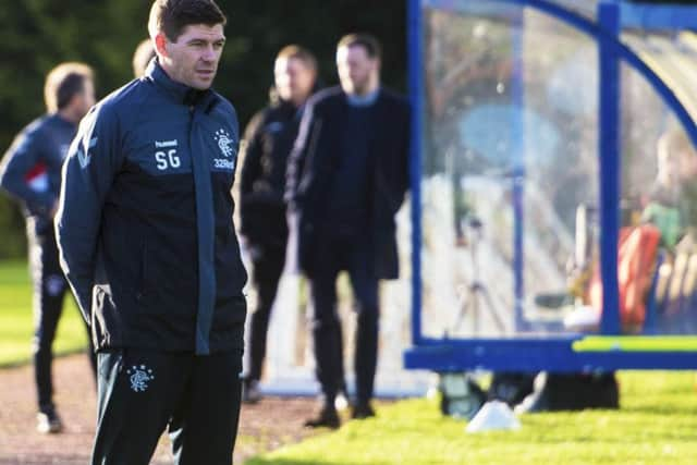 Rangers manager, Steven Gerrard. Picture: SNS/Bill Murray